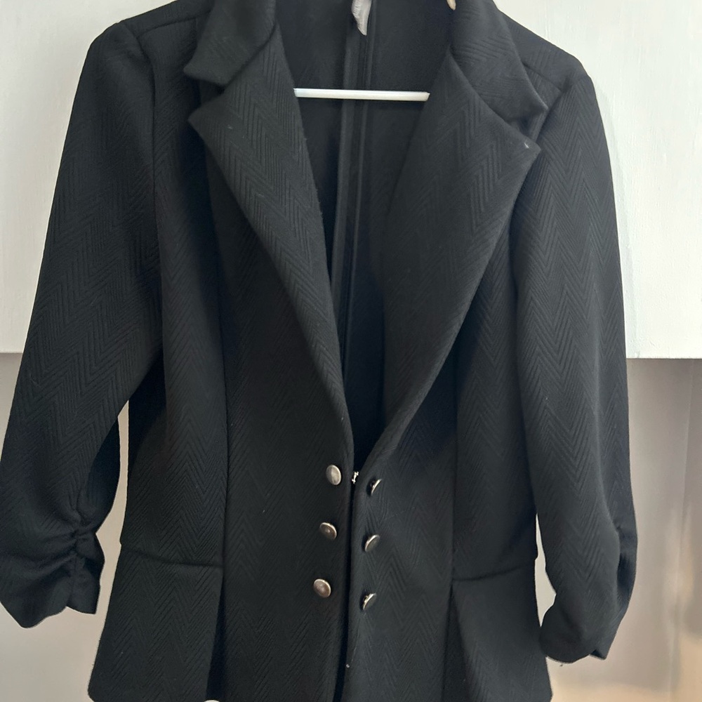 Elegant Black Women's Blazer